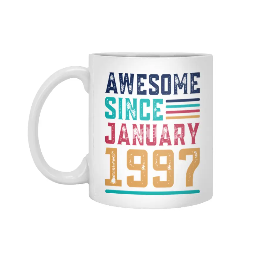 Awesome Since January 1997 Beyaz Kupa