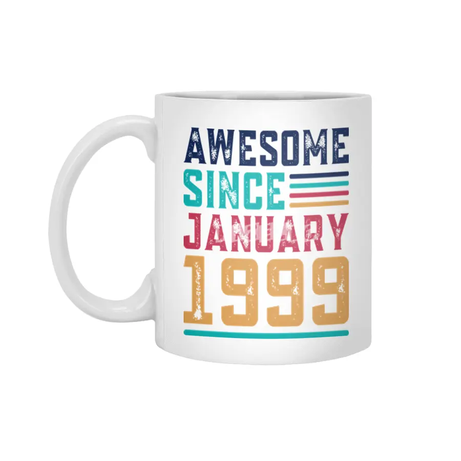 Awesome Since January 1999 Beyaz Kupa