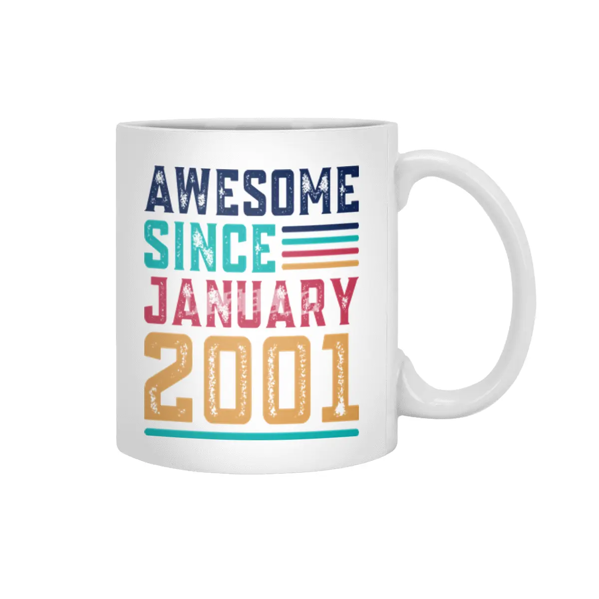 Awesome Since January 2001 Beyaz Kupa