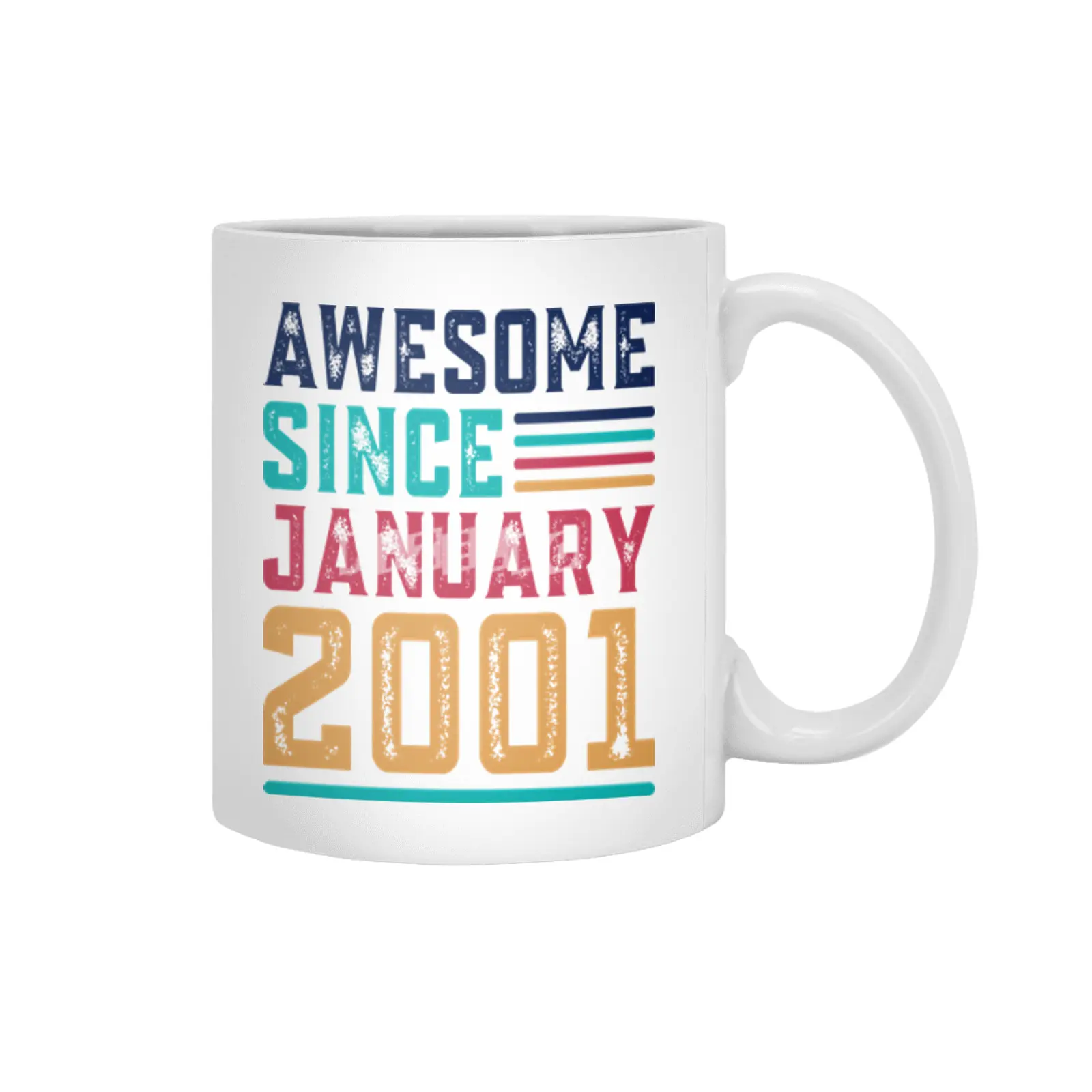 Awesome Since January 2001 Beyaz Kupa