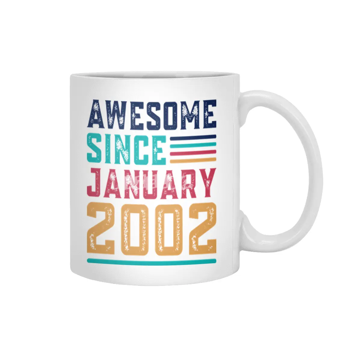Awesome Since January 2002 Beyaz Kupa