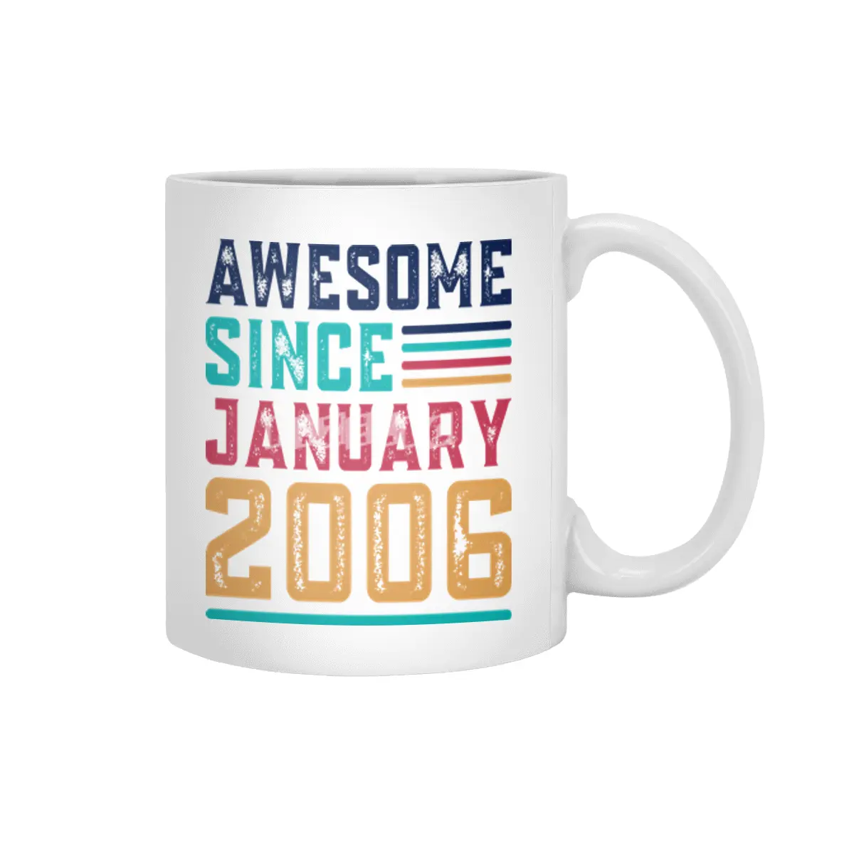 Awesome Since January 2006 Beyaz Kupa