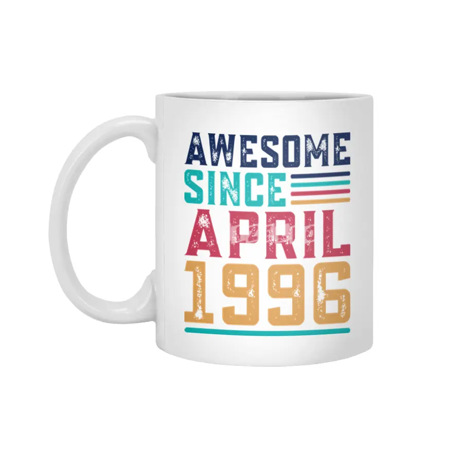 Awesome Since April 1996 Beyaz Kupa
