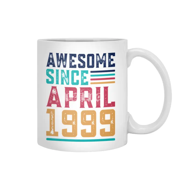 Awesome Since April 1999 Beyaz Kupa
