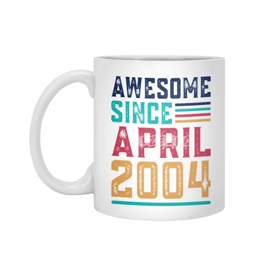 Awesome Since April 2004 Beyaz Kupa