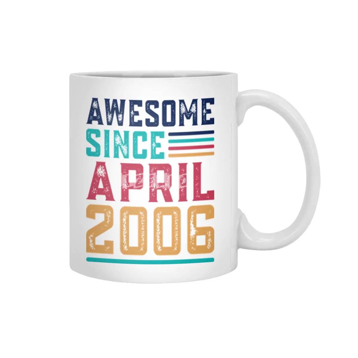 Awesome Since April 2007 Beyaz Kupa