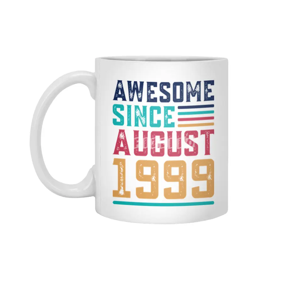 Awesome Since August 1999 Beyaz Kupa