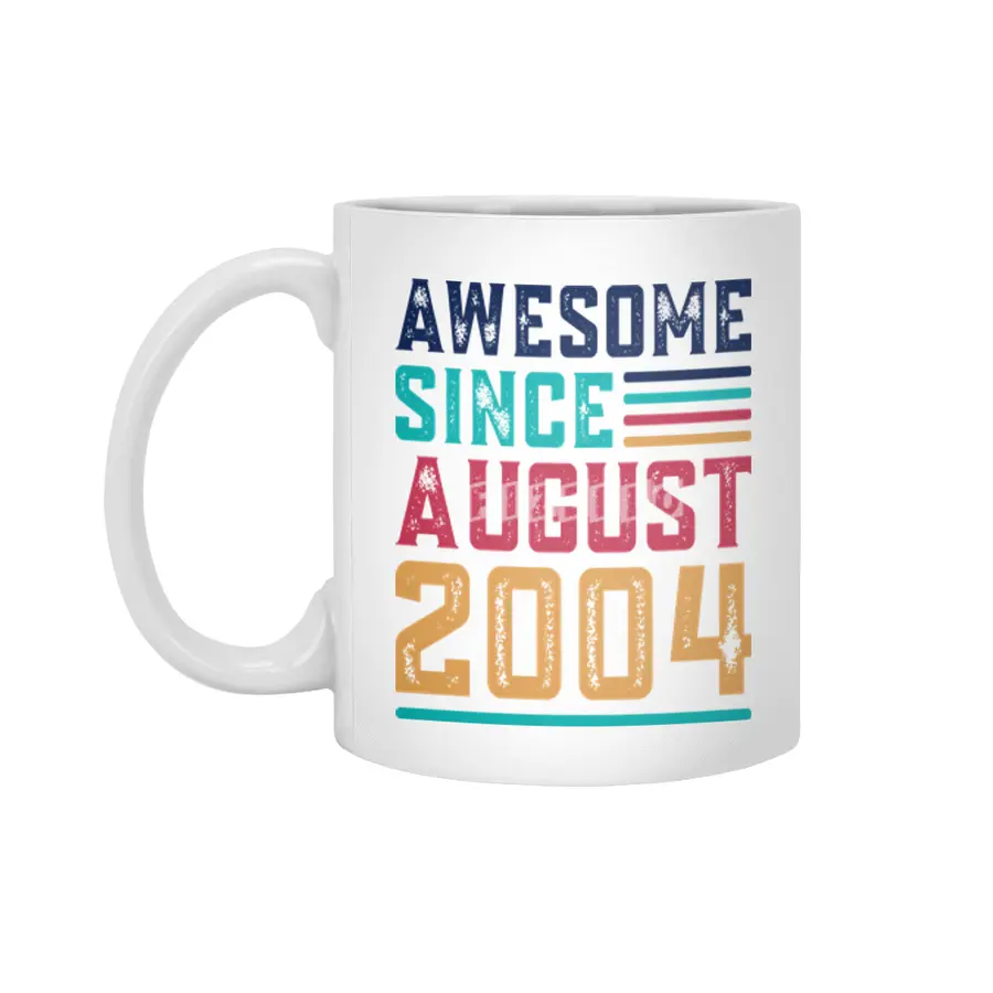 Awesome Since August 2004 Beyaz Kupa
