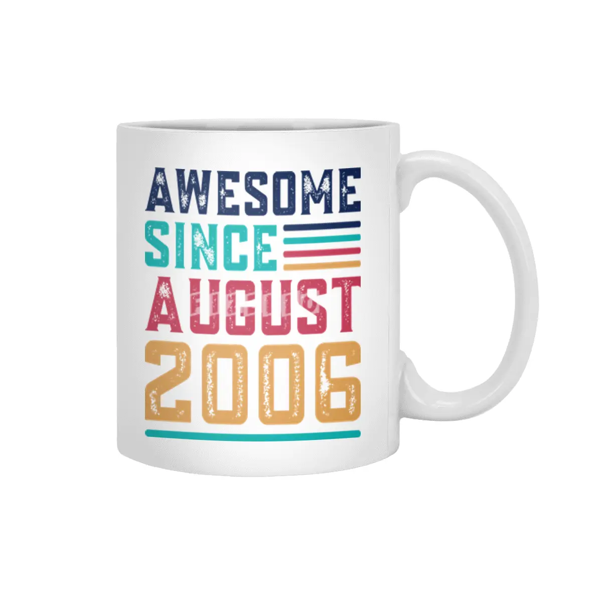 Awesome Since August 2006 Beyaz Kupa