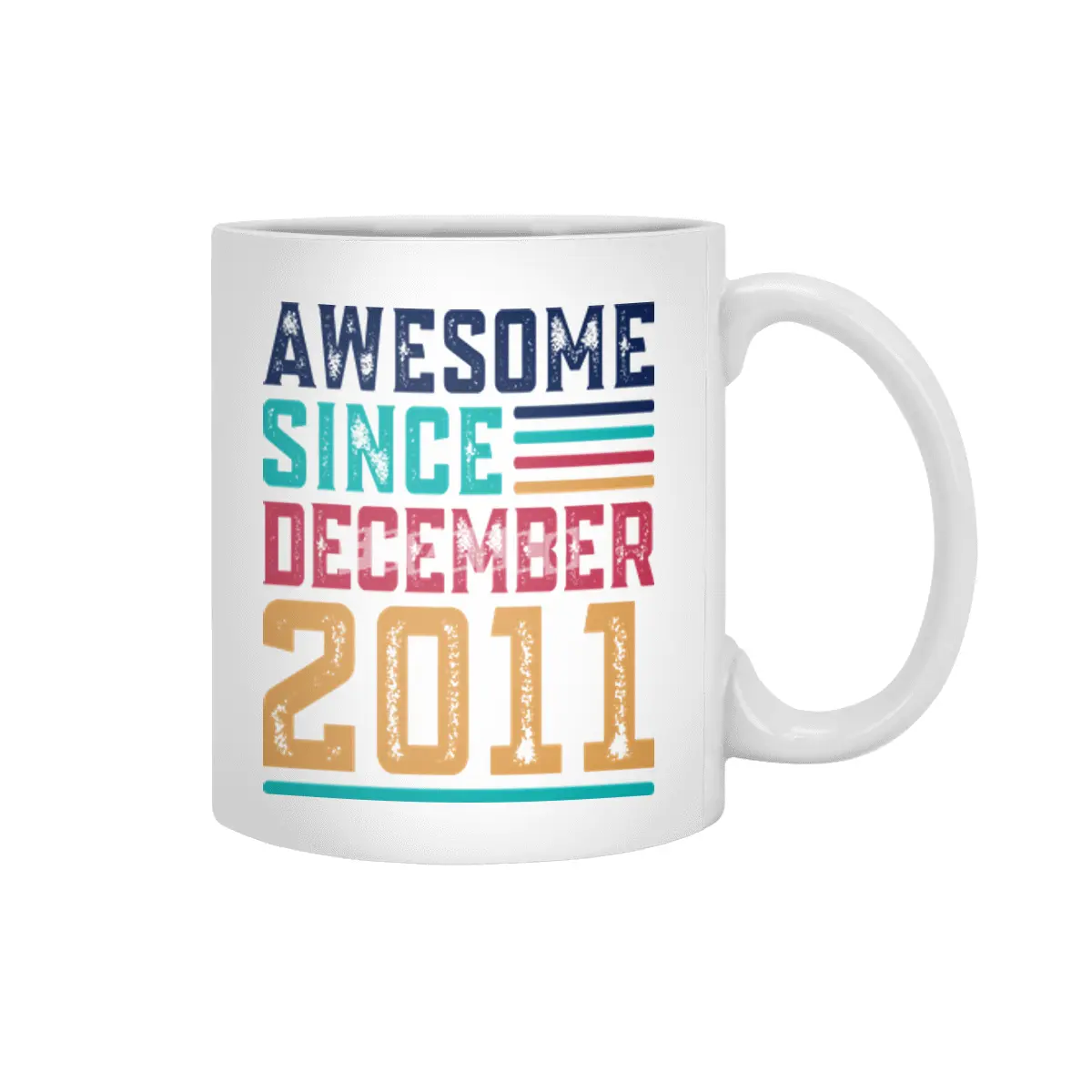 Awesome Since December 2011 Beyaz Kupa