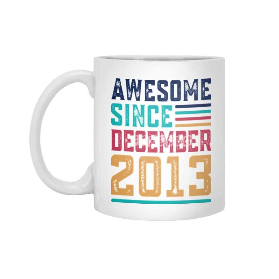 Awesome Since December 2013 Beyaz Kupa