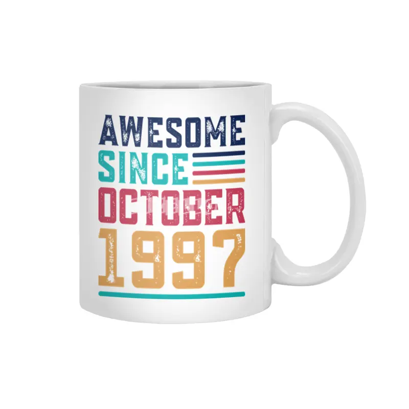 Awesome Since October 1997 Beyaz Kupa