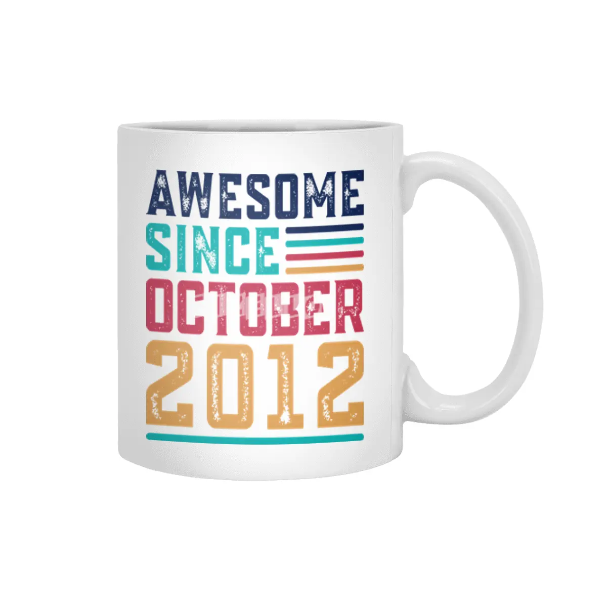 Awesome Since October 2012 Beyaz Kupa