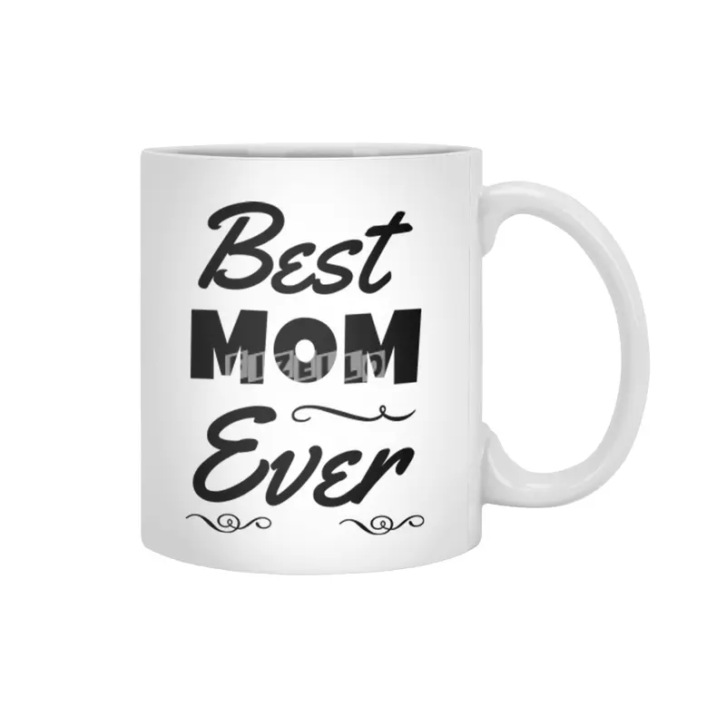 Best Mom Ever Beyaz Kupa