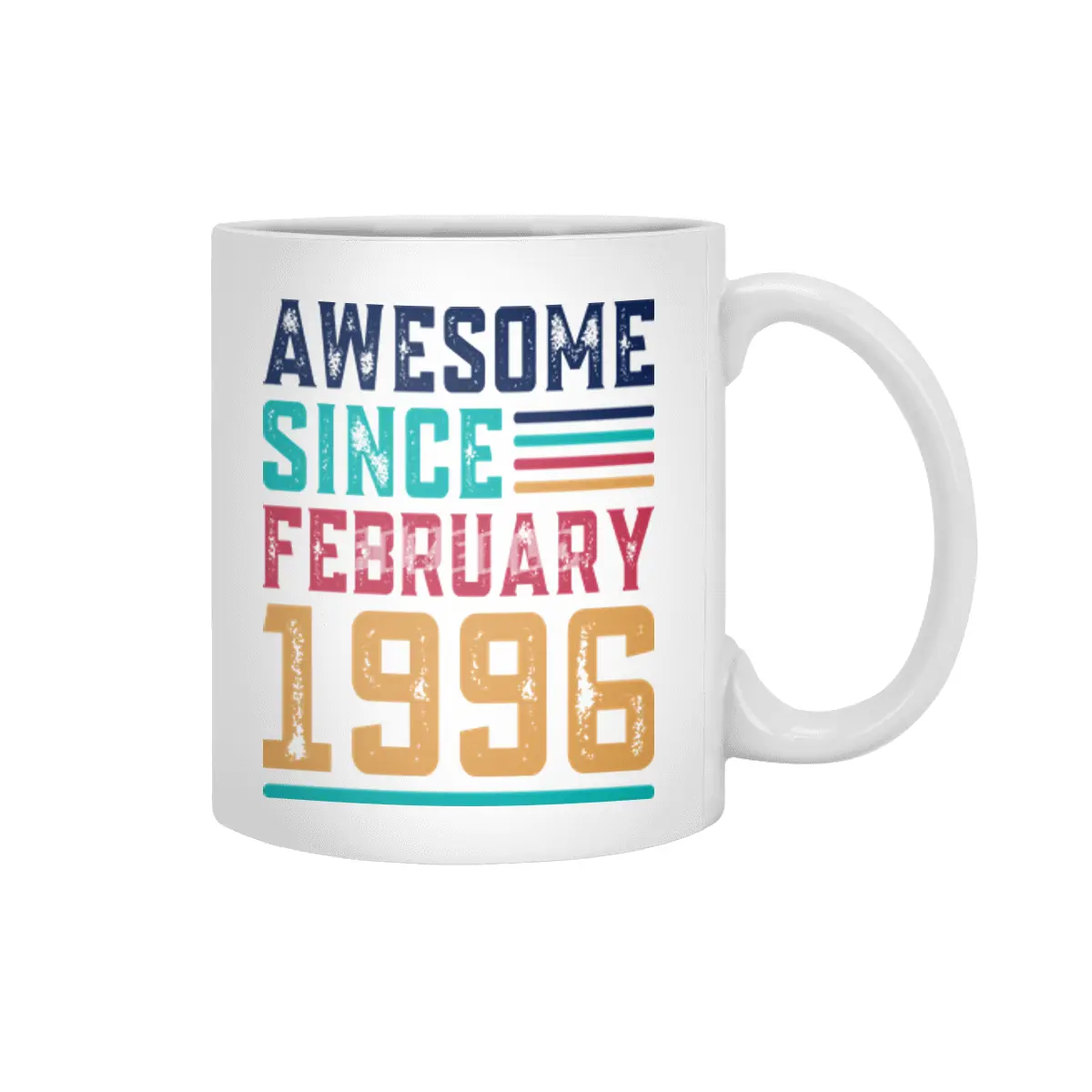 Awesome Since February 1996 Beyaz Kupa