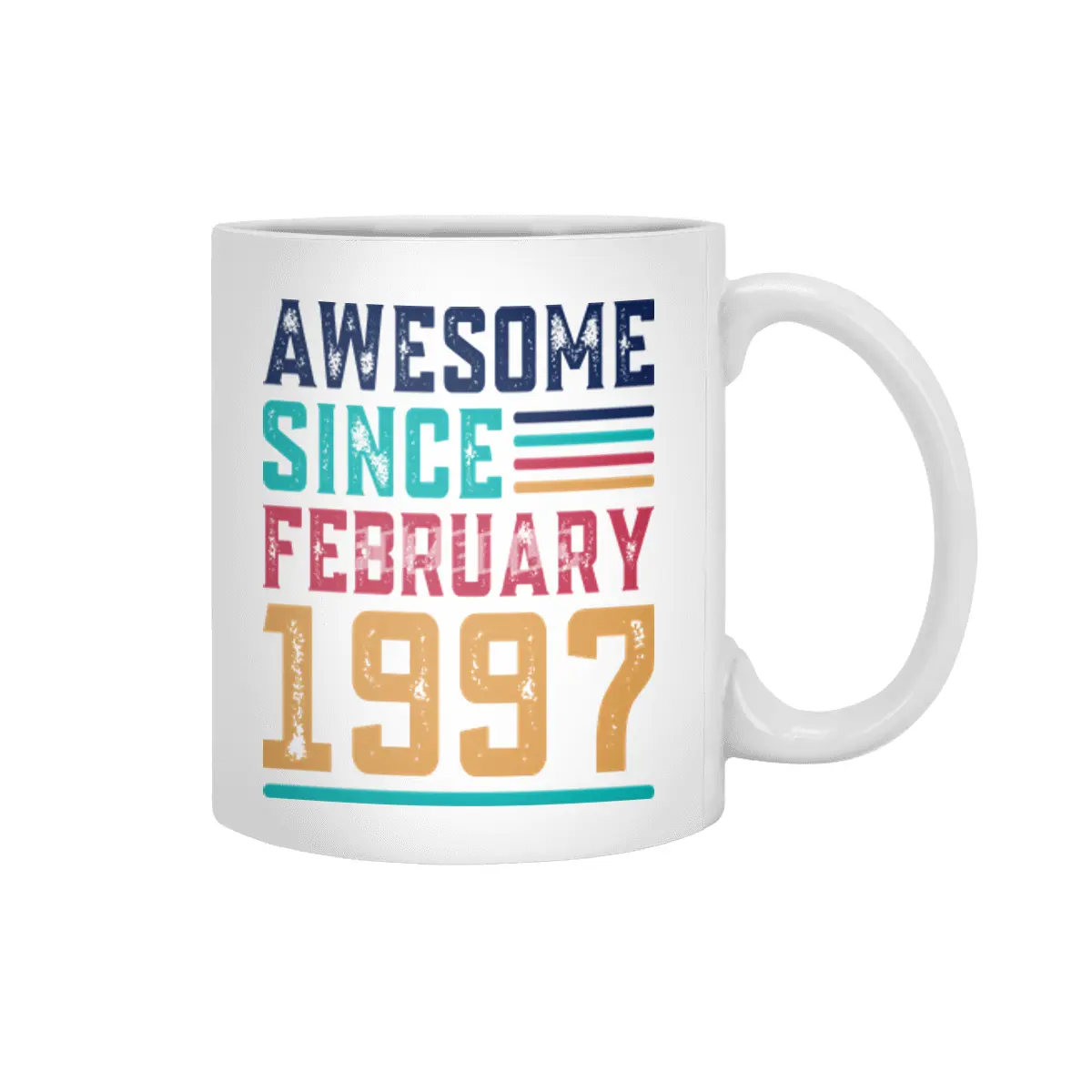 Awesome Since February 1997 Beyaz Kupa