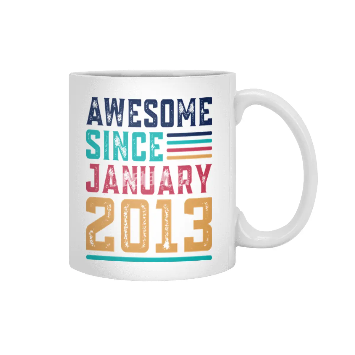 Awesome Since January 2013 Beyaz Kupa