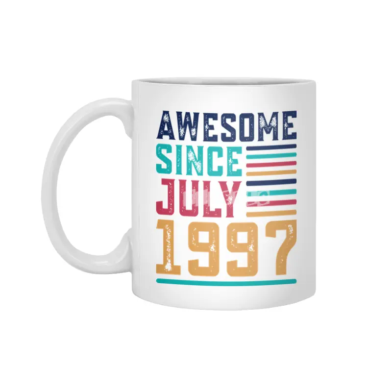 Awesome Since July 1997 Beyaz Kupa