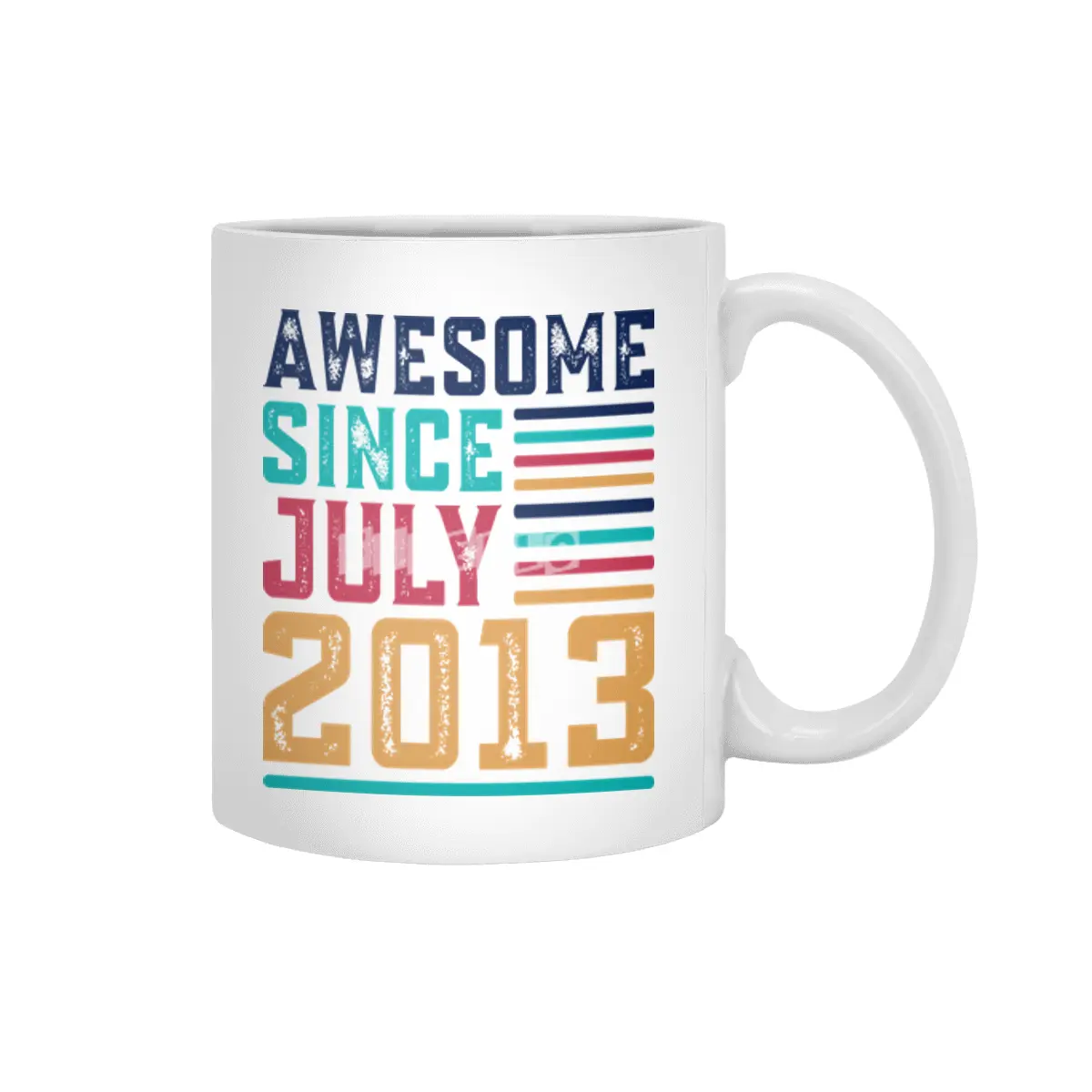 Awesome Since July 2013 Beyaz Kupa