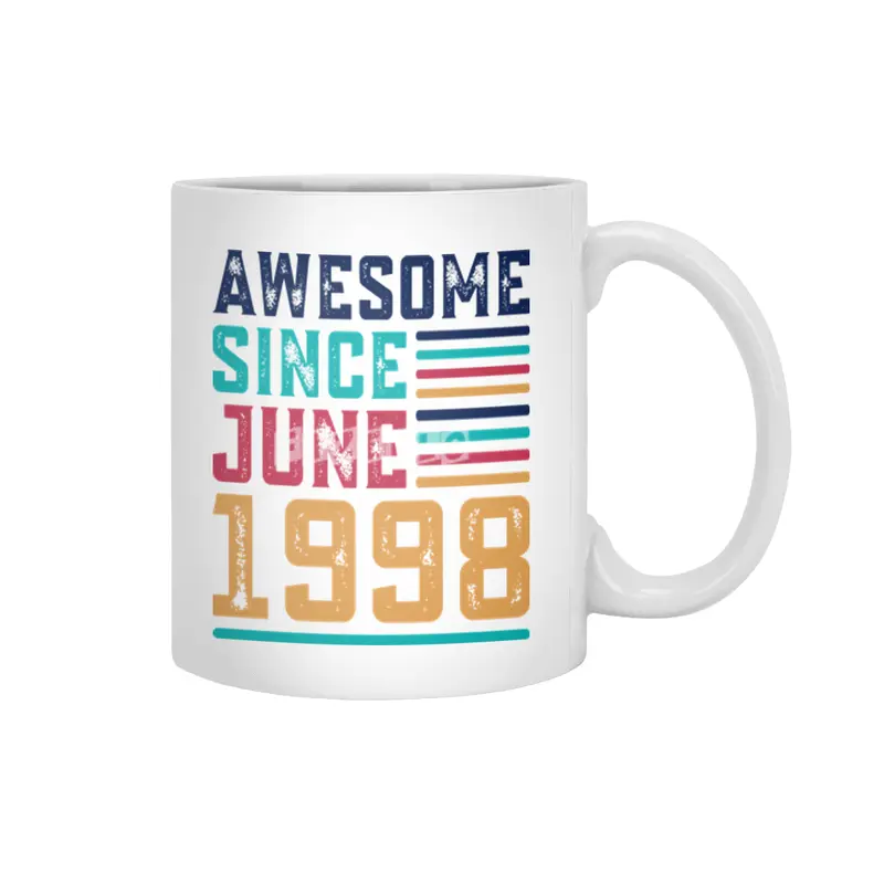 Awesome Since June 1998 Beyaz Kupa