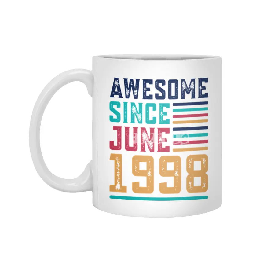 Awesome Since June 1998 Beyaz Kupa