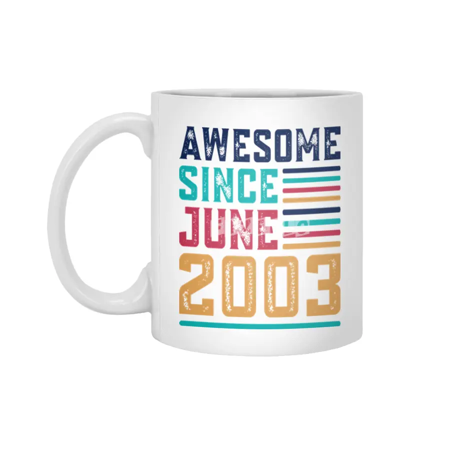 Awesome Since June 2003 Beyaz Kupa