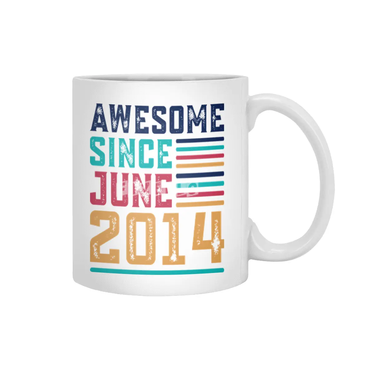 Awesome Since June 2014 Beyaz Kupa