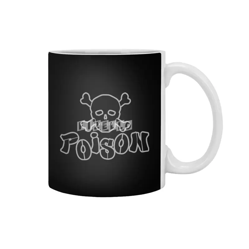 POISON Beyaz Kupa