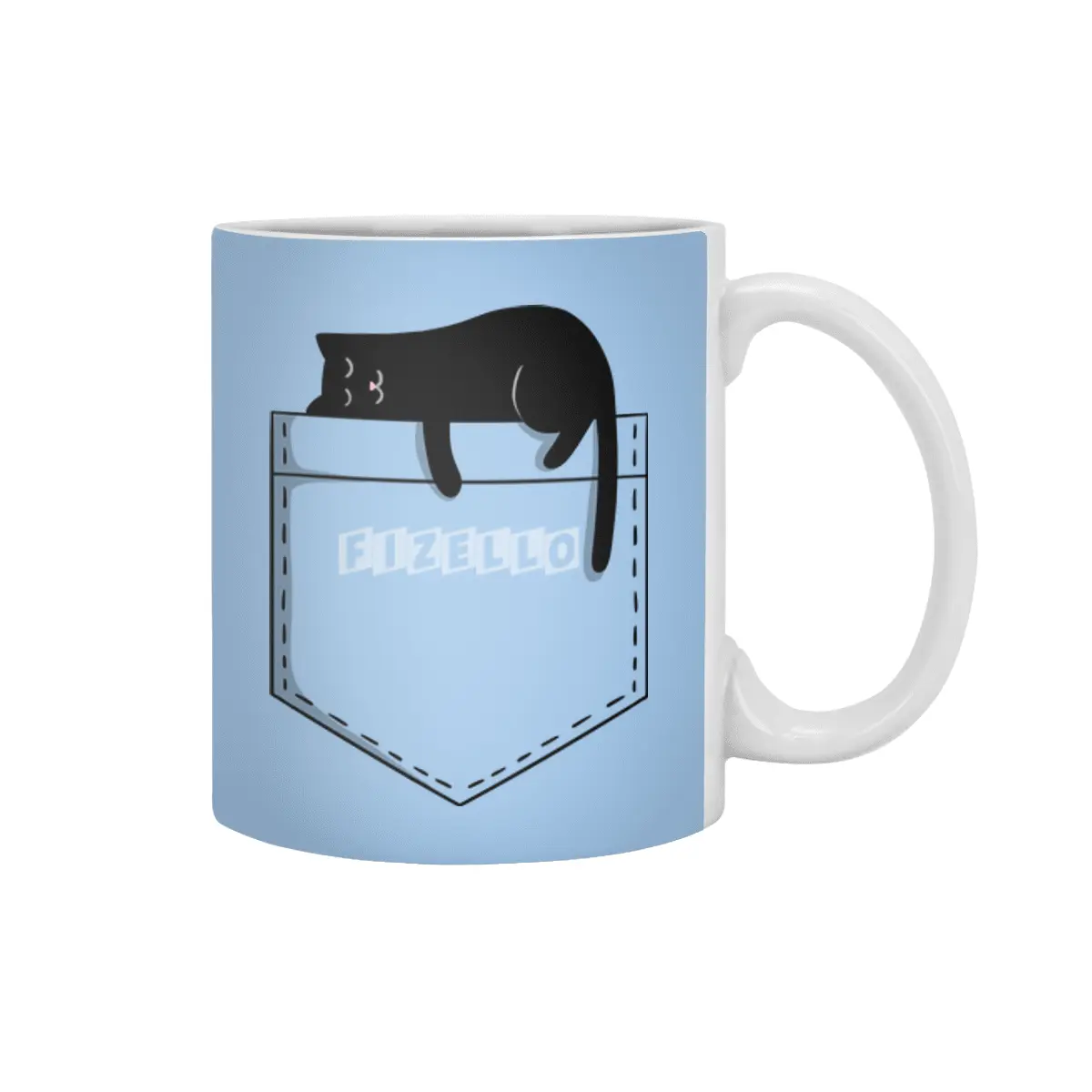 Cat sleeping pocket Beyaz Kupa