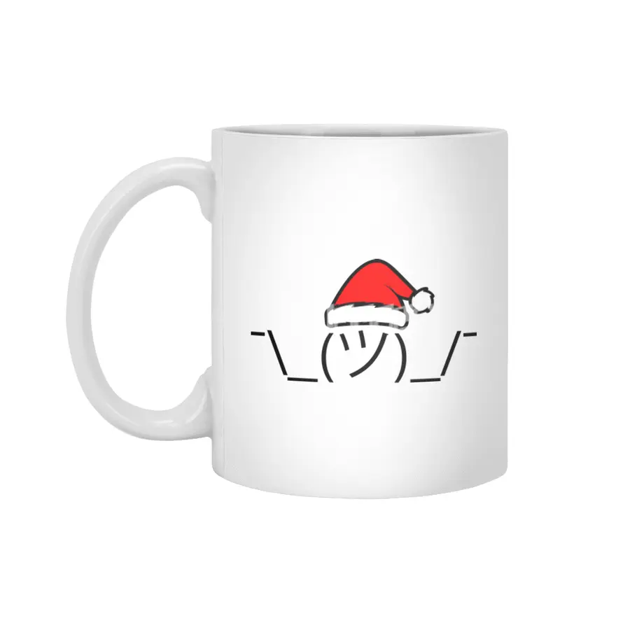 Christmas shrug Beyaz Kupa