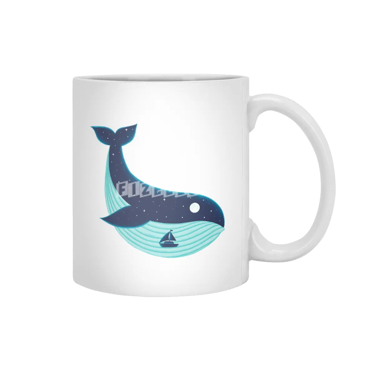 Nature Whale Beyaz Kupa
