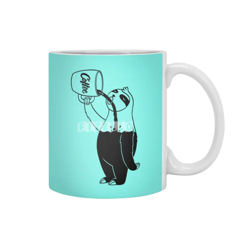 Sloth Coffee Beyaz Kupa