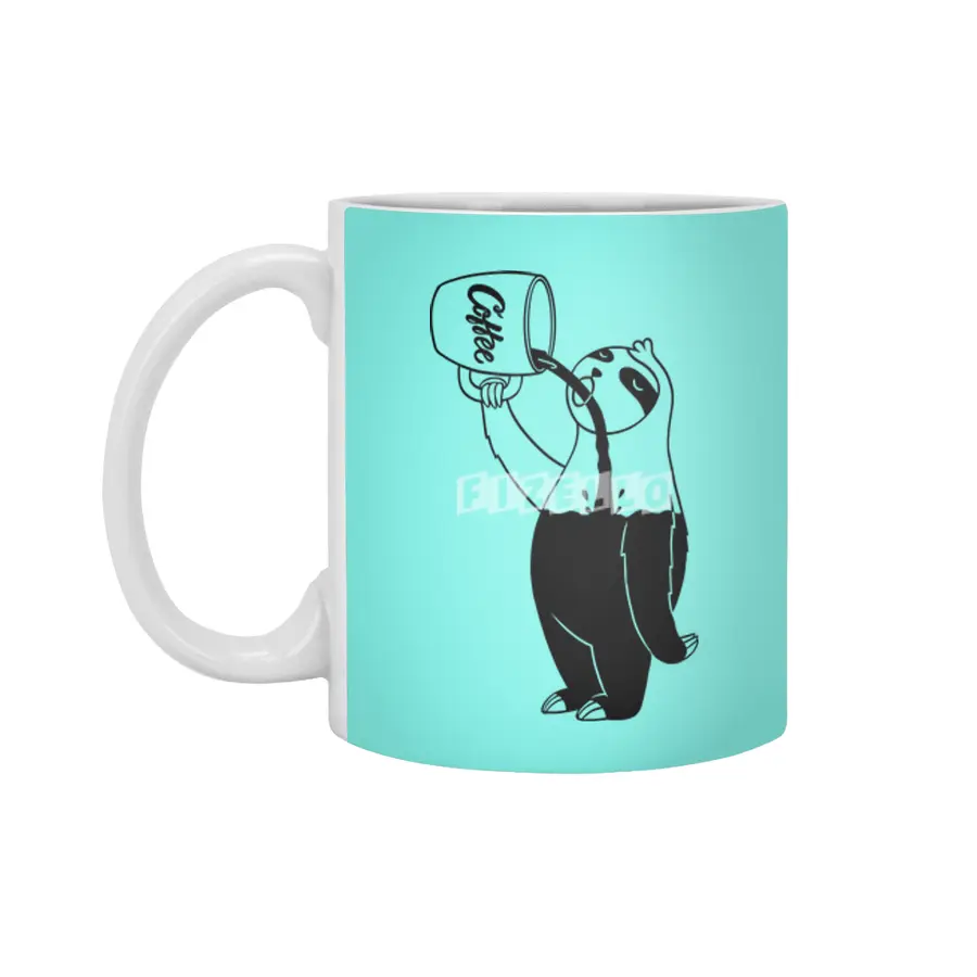 Sloth Coffee Beyaz Kupa
