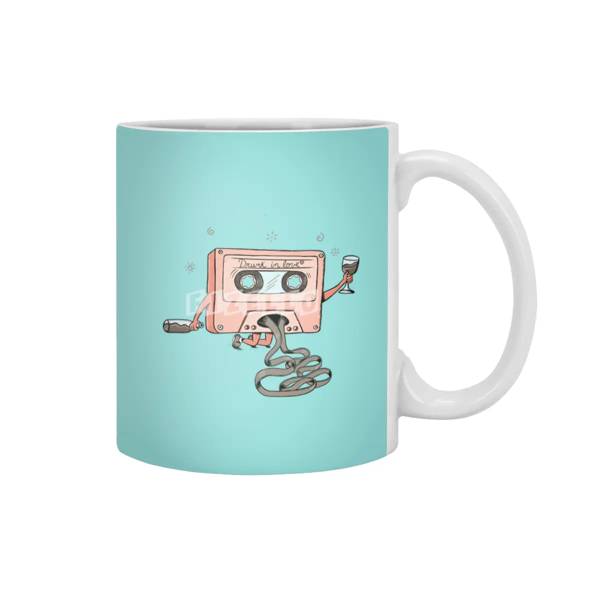 Vomit Cassette tape Beyaz Kupa