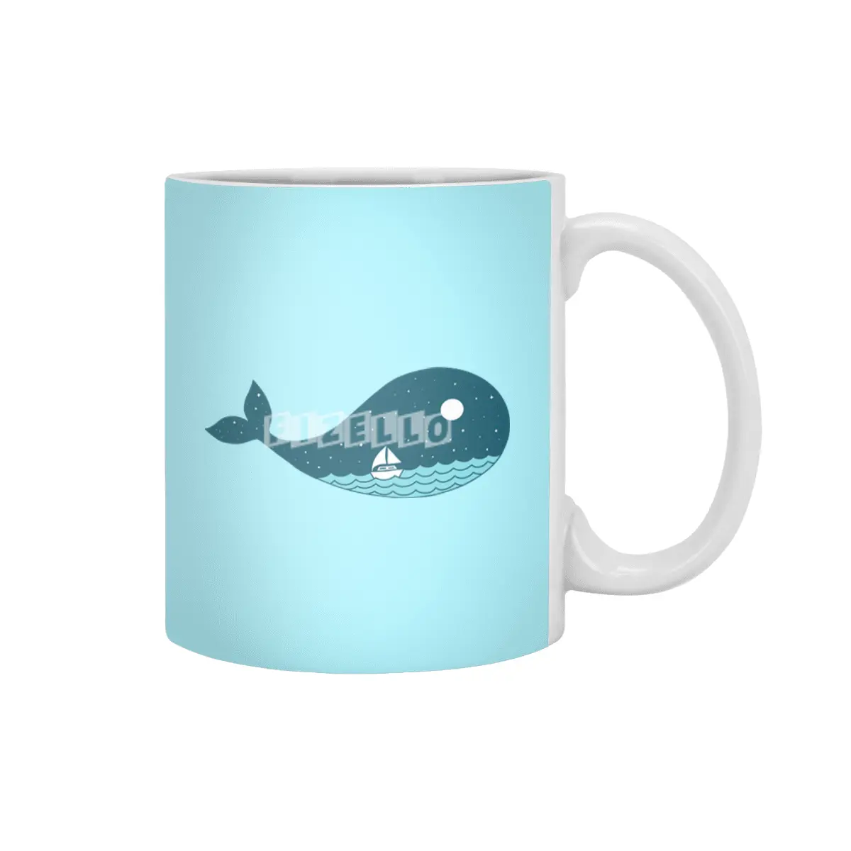 whale nature Beyaz Kupa