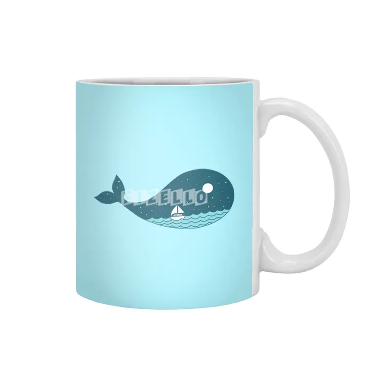 whale nature Beyaz Kupa