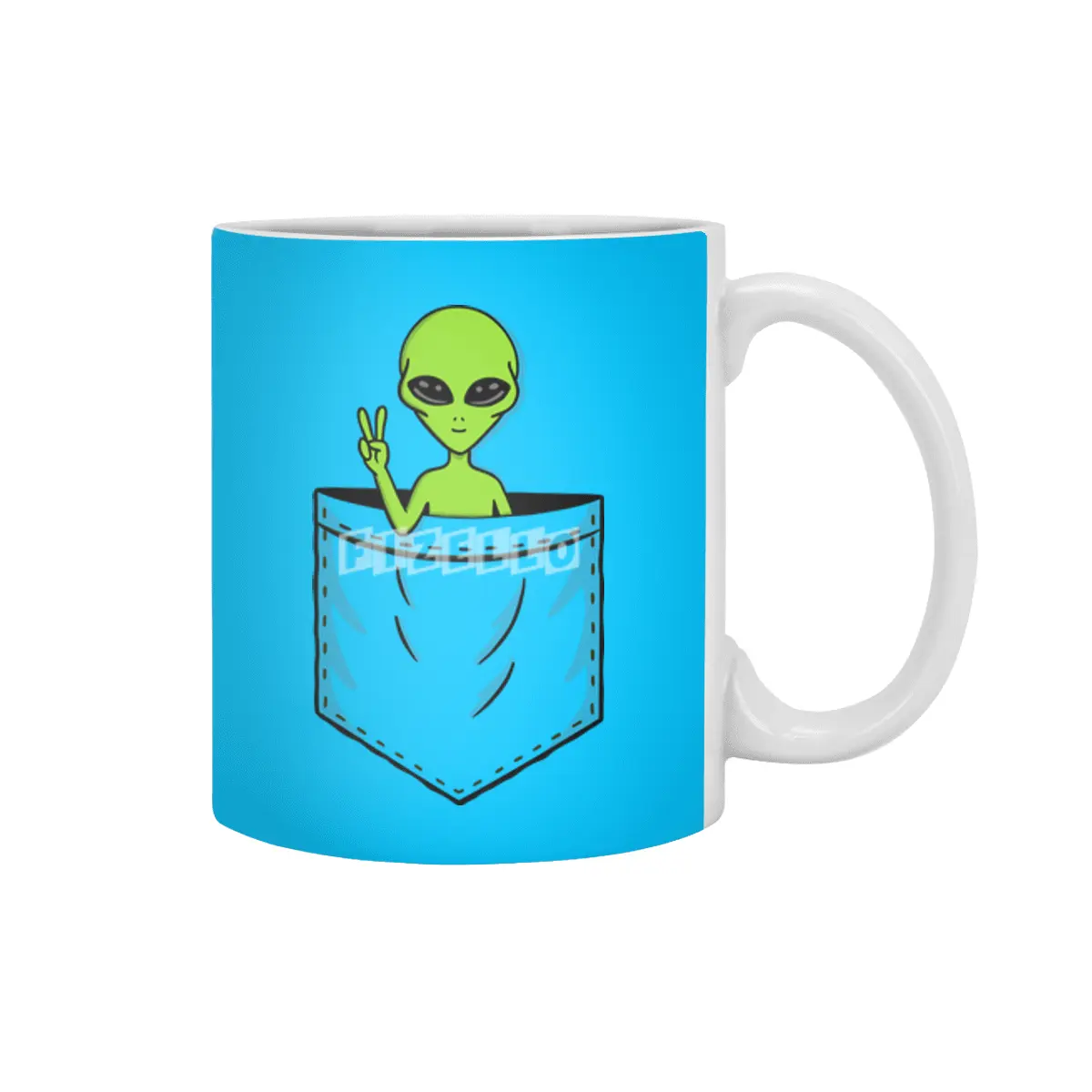 Alien Pocket Beyaz Kupa