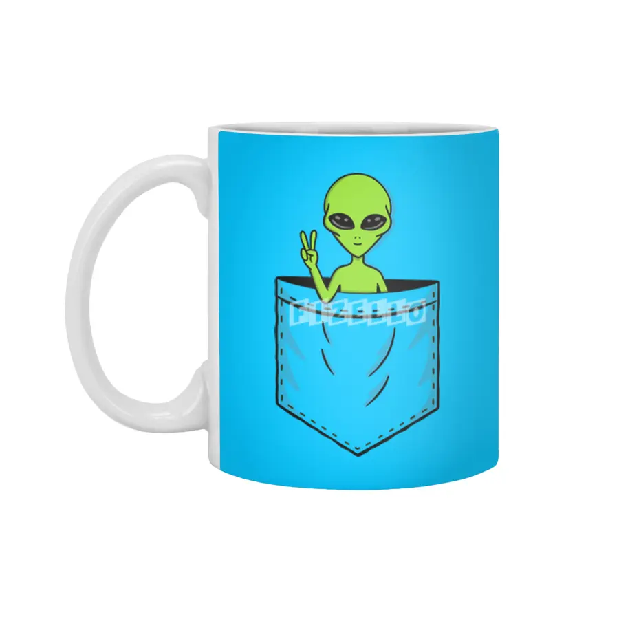 Alien Pocket Beyaz Kupa