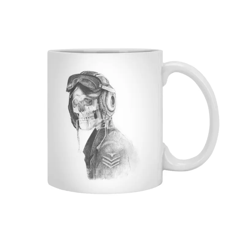Skeleton Beyaz Kupa