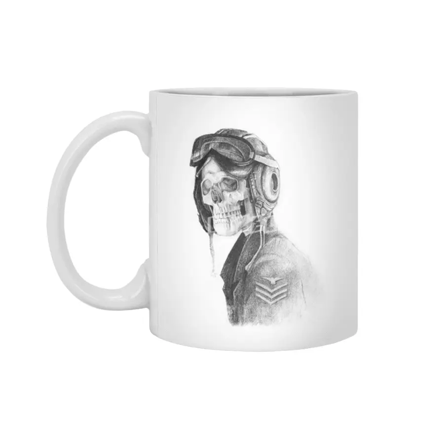 Skeleton Beyaz Kupa