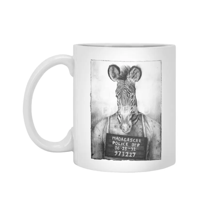Mugshot Beyaz Kupa