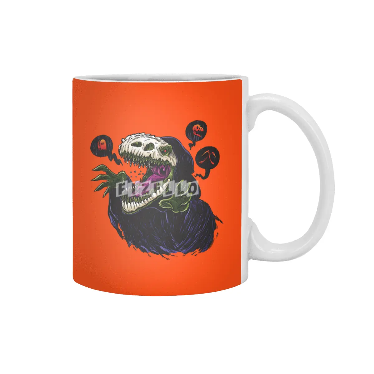 Grim Reapersaur Beyaz Kupa