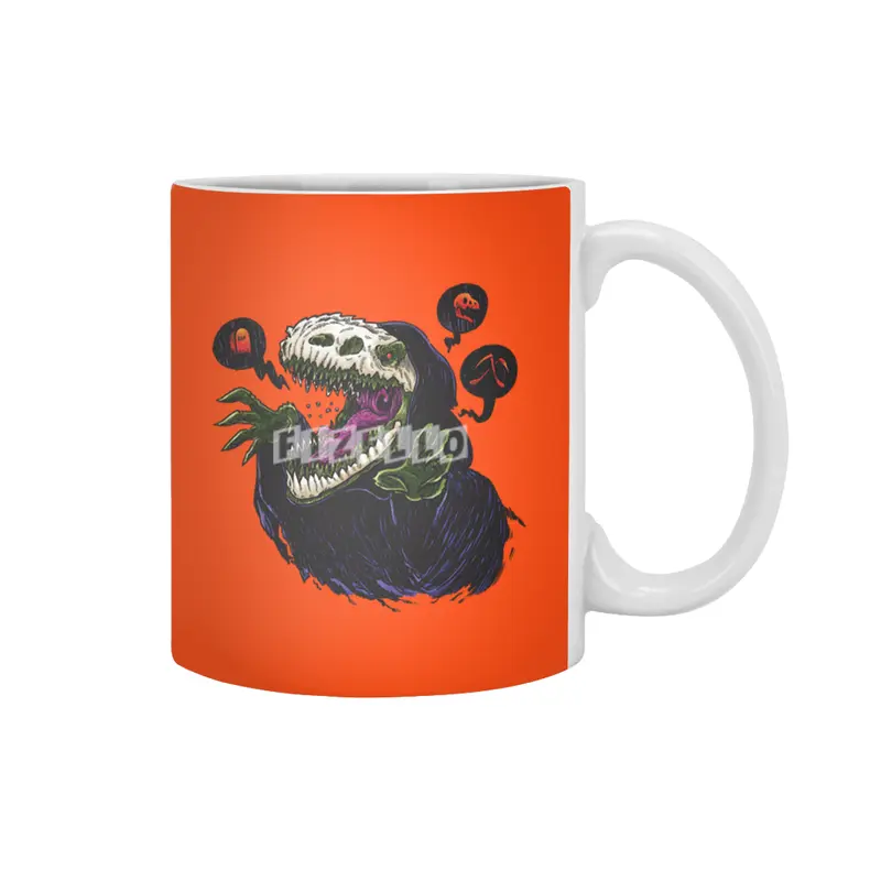 Grim Reapersaur Beyaz Kupa