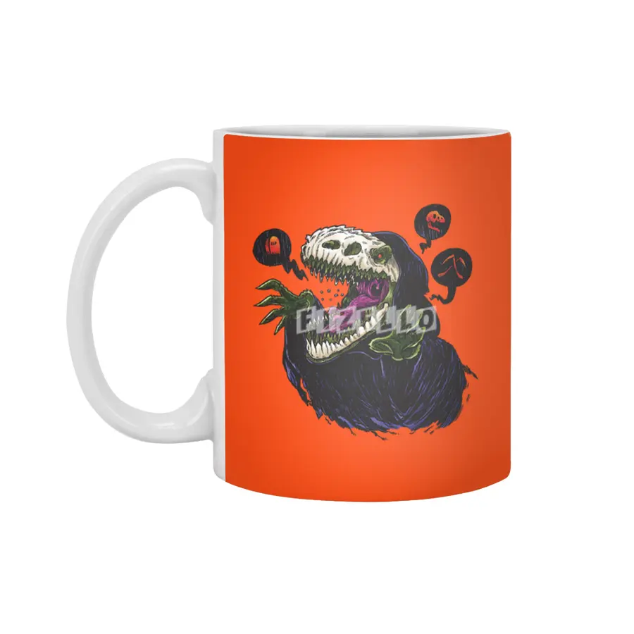 Grim Reapersaur Beyaz Kupa