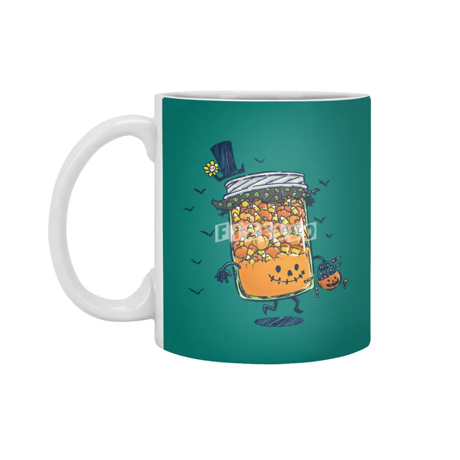 Halloween Jam Beyaz Kupa