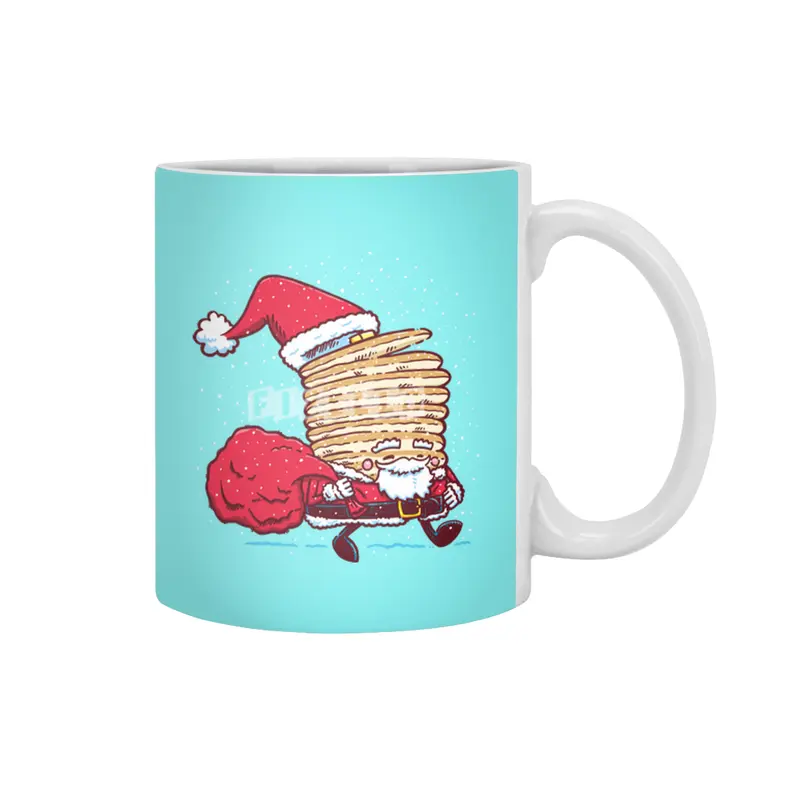 Santa Pancake Beyaz Kupa