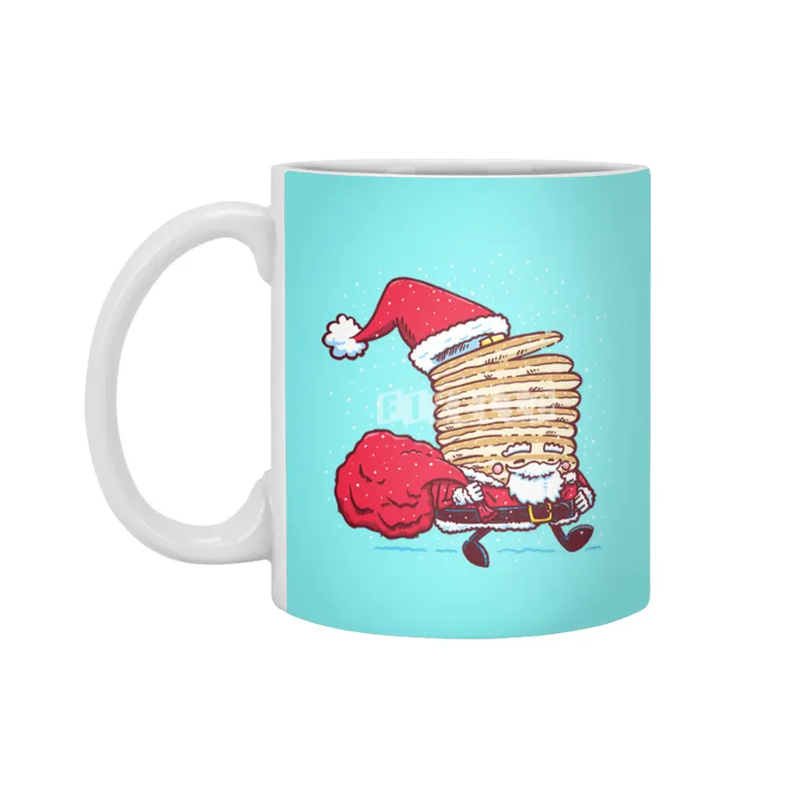 Santa Pancake Beyaz Kupa