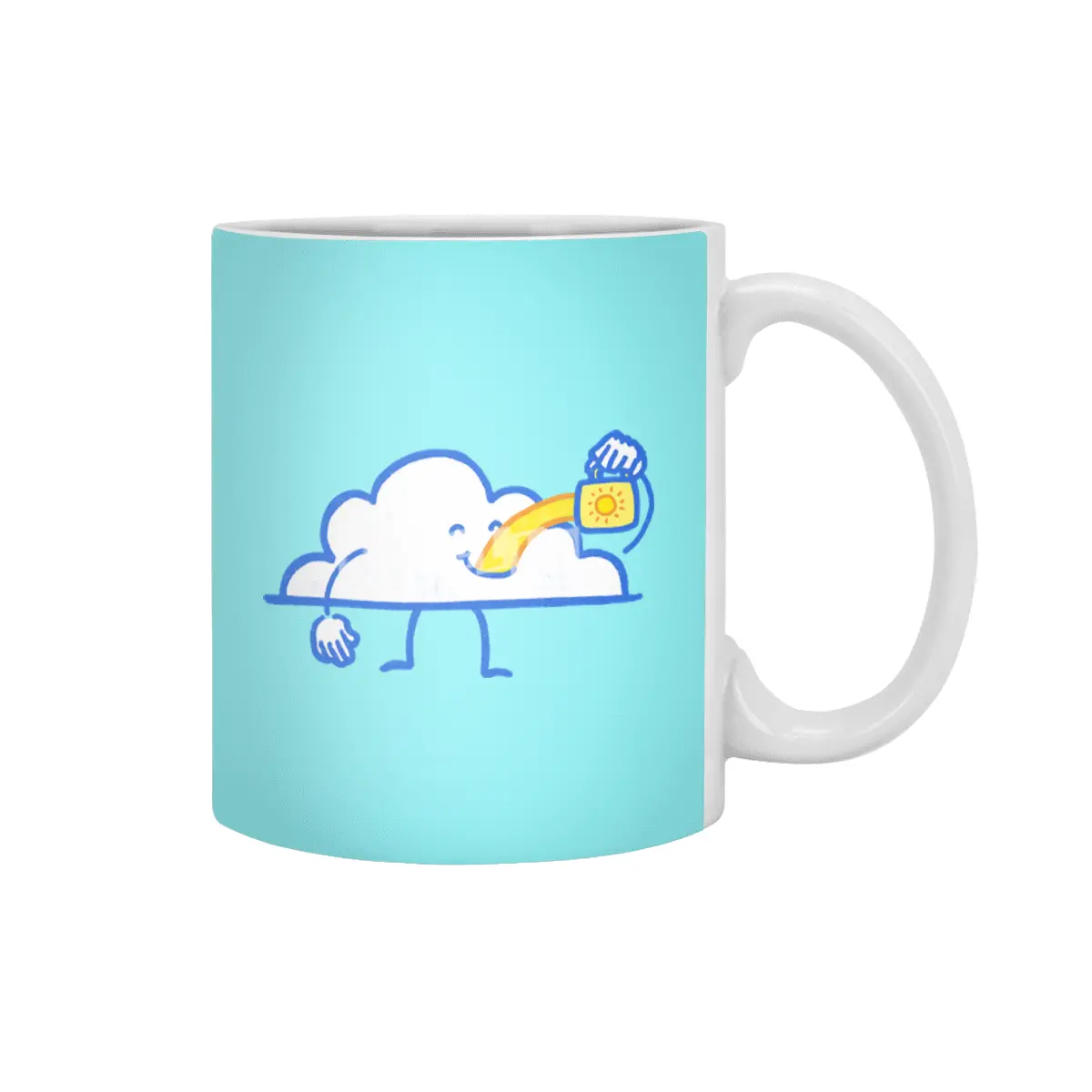 The Coffee Cloud Beyaz Kupa