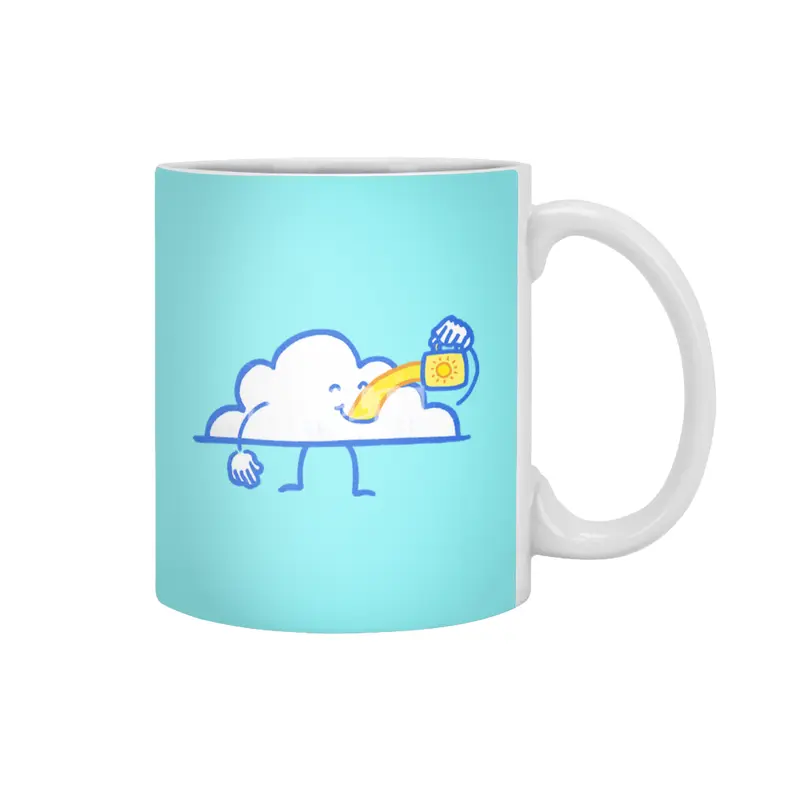 The Coffee Cloud Beyaz Kupa