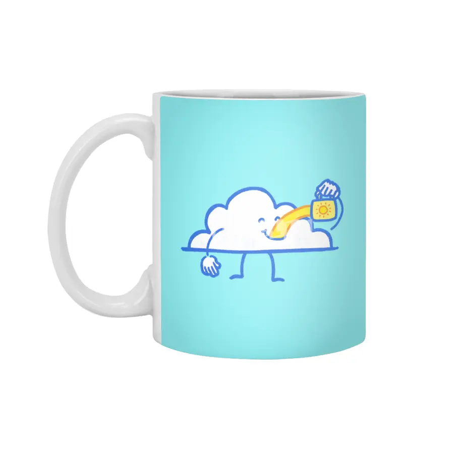 The Coffee Cloud Beyaz Kupa